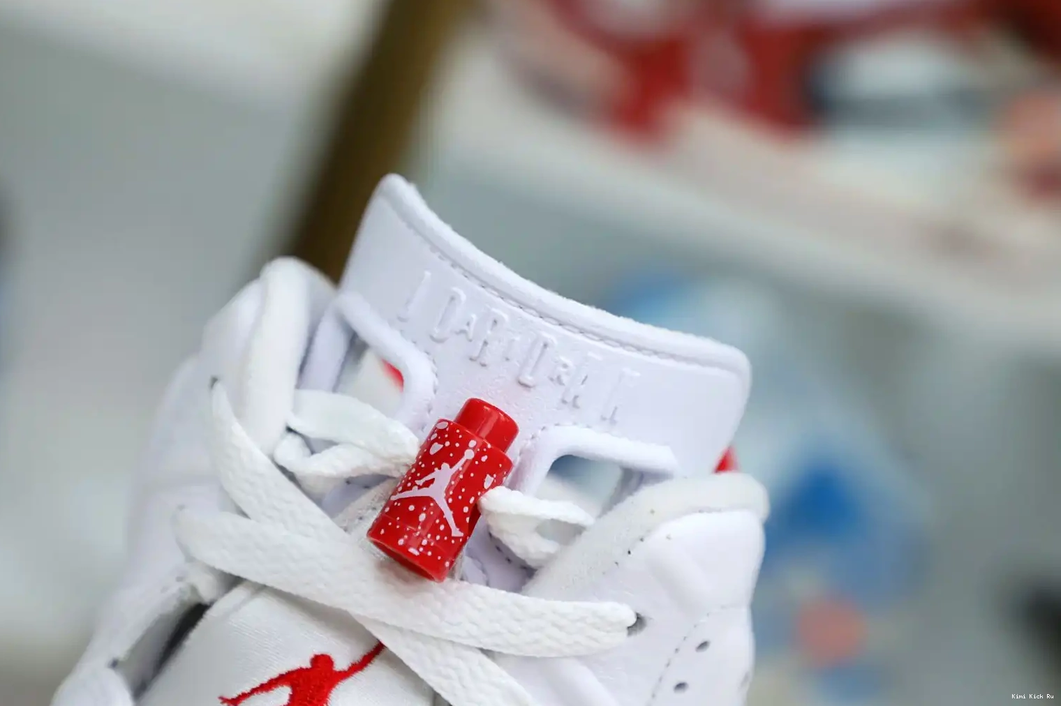 JORDAN 6 RED AIR Kimikick OREO 0525